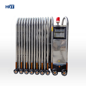 Hnt Telescopic đường lái xe cơ giới hàng rào trượt hệ thống cổng Chính tự động mở rộng kho ngoài trời trượt cổng có thể thu vào - Product Image 2