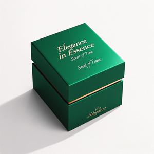 定制可爱空瓶，用于香水盖和带泡沫插入包装盒纸的纸盒