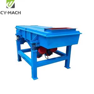 CY-MACH однослойный порошок кремниевый песок речная Песочная транспортная сепаратор для удаления магнитного железняка прямоугольный линейное вибросито экран - Product Image 2