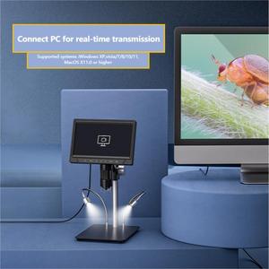10.1英寸IPS大屏幕高清数码显微镜1200万像素多场景应用 - Product Image 4