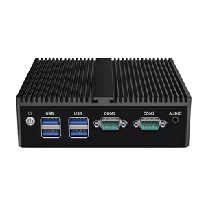CAIXUNIPC Intel N5105 Fanless Mini Industrial PC Dual Network COM 6 * USB DDR4 2 * HD-MI DP X86 Linux Mini Computer Desktop - Product Image 3