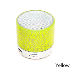 A9 büyük çatlak Mini kablosuz bluetooth hoparlör renkli işık kartı USB Subwoofer taşınabilir MP3 müzik ses sütun hediye Subwoofer - Product Image 3