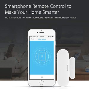 Wifi门传感器检测器，与Alexa Google助手兼容的智能无线窗户传感器实时警报 - Product Image 4