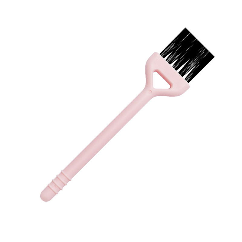Pink Handle With Black Hairbrush