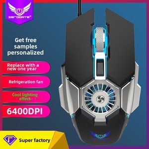 Werkseitige RGB-leuchtende 3D-Computermaus Modernes Design Laser-Tracking-USB, verbunden mit einer Makro programmierung für Spiele - Product Image 2
