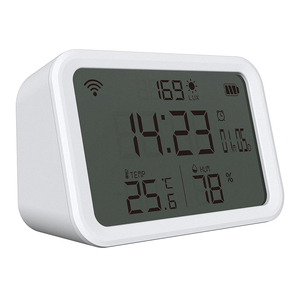 Drahtloser intelligenter Feuchtigkeit temperatur sensor 4 in 1 Für Tuya APP - Product Image 2