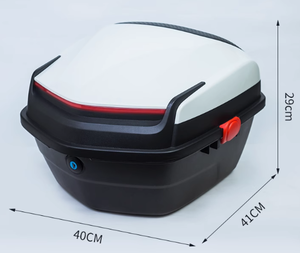 大型高強度材料防水トランクテールボックスオートバイアクセサリー - Product Image 2
