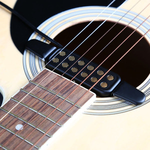 KQ-3 di chitarra acustica classica foro suono Clip-On Pickup Humbucker amplificatore strumento strumenti a corda parti accessori