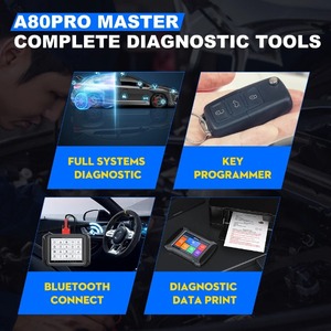 2024 più recente XTOOL A80 pro Master OBD2 strumenti di diagnostica J2534 ECU programmatore ECU codifica chiave programmatore tutti i sistemi 30 + servizi - Product Image 4