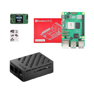Kits de módulos electrónicos YDL para Raspberry Pi 5 Kit con 8GB RAM Active Cooler Destornillador Placa de 8GB Incluido Estuche incluido - Product Image 1