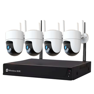 热卖4CH WiFi NVR套件OEM ODM 3MP防水IP摄像机双向通话运动检测夜视系统 - Product Image 1