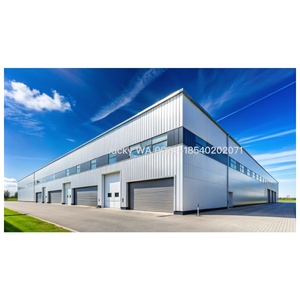 Giá rẻ nhà tiền chế nhà kho tiền chế kết cấu thép kim loại xây dựng nhà kho thép xây dựng - Product Image 1