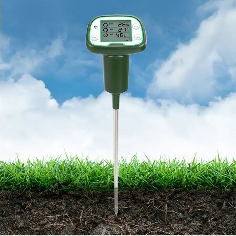 Garden Farm Long Probe Deep Use Soil And Seed Moisture Meters For Plant