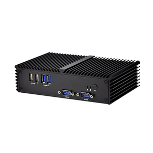 Fanless Intel Celeron I3 I5 I7 12v Carro Computador de Placa Única Com I3 I5 I7 Mini Pc Veículo