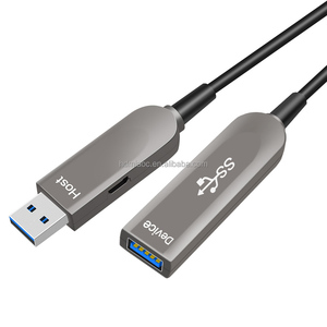 AOC USB สายต่อขยาย3.0สาย USB ออปติคอลประเภทตัวผู้ไปยังตัวเมียสำหรับเดสก์ท็อปแล็ปท็อปทีวีฮาร์ดไดรฟ์ U ดิสก์ - Product Image 2