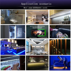 12V DC Indoor Home Decoration <strong>LED</strong> Strip Light Flexible 120 <strong>LED</strong> 2835 SMD Stripe <strong>Tape</strong> Smart Indoor Lighting - Product Image 5