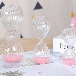 Phong cách tùy chỉnh hiện đại đầy màu sắc 30 60 phút kính thời gian lập trình đồng hồ cát hẹn giờ cho trang trí nội thất - Product Image 6