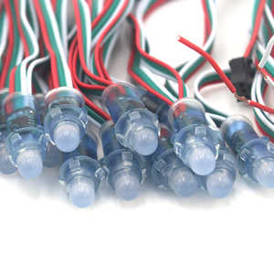 5V Waterproof Full Color WS2811 12mm IP68 <strong>Bullet</strong> <strong>LED</strong> PIXEL Light for Christmas Decoration <strong>LED</strong> Modules Mesh Light Pixel <strong>Led</strong> 12V - Product Image 1