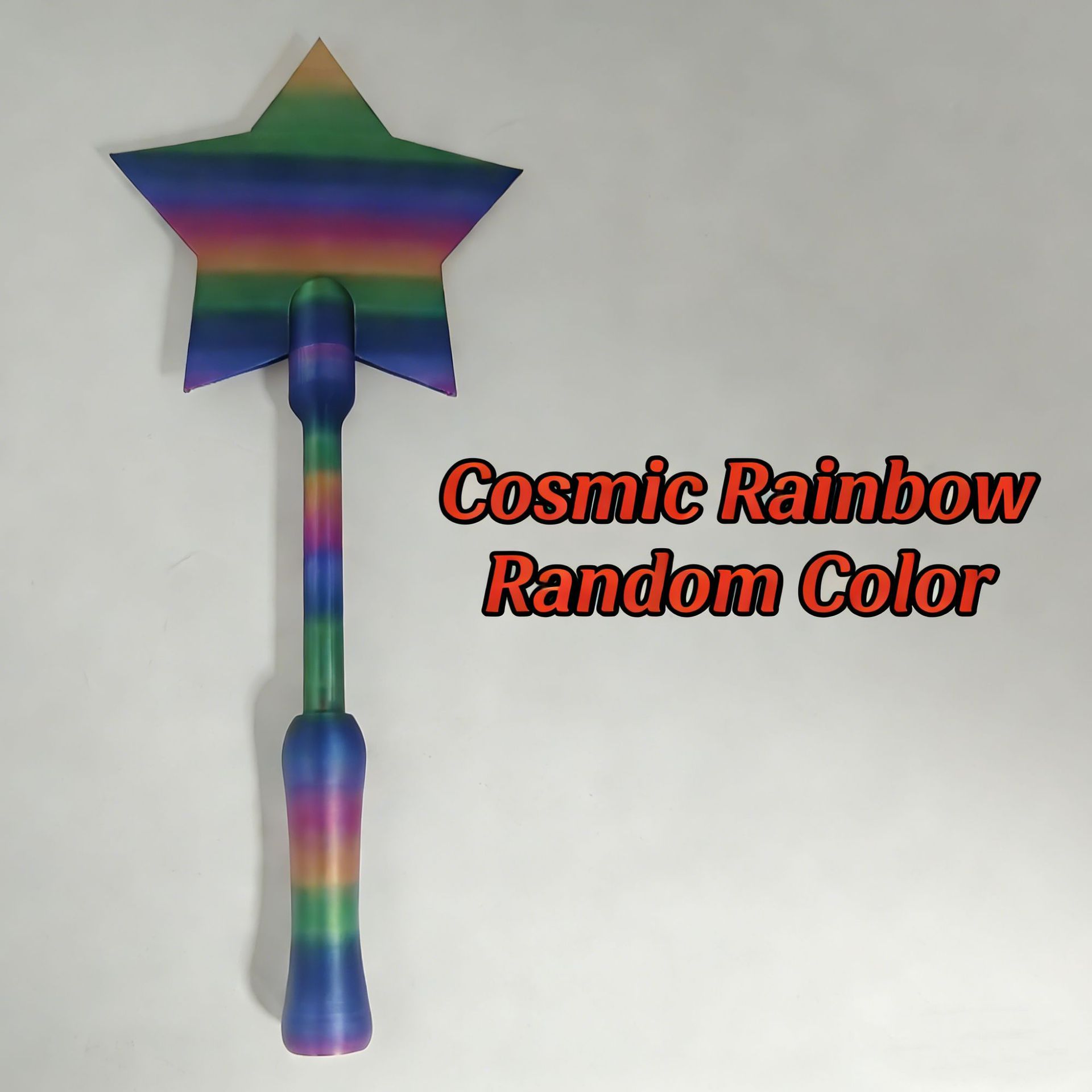 Colores aleatorios del arco iris cósmico, embalaje en caja dura (1