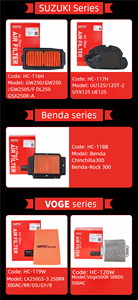 Xe Máy bộ lọc không khí cửa hút không khí động cơ Phụ kiện phù hợp với qjmotor gsr450 QJ400GS-16D xe máy động cơ phụ kiện Cleaner - Product Image 6