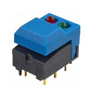 16 millimetri 2pin normalmente aperto elettrico HA PORTATO interruttore di pulsante - Product Image 1