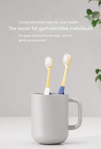 高品质柔软尼龙刷毛成人手动牙刷家用塑料手柄 - Product Image 6