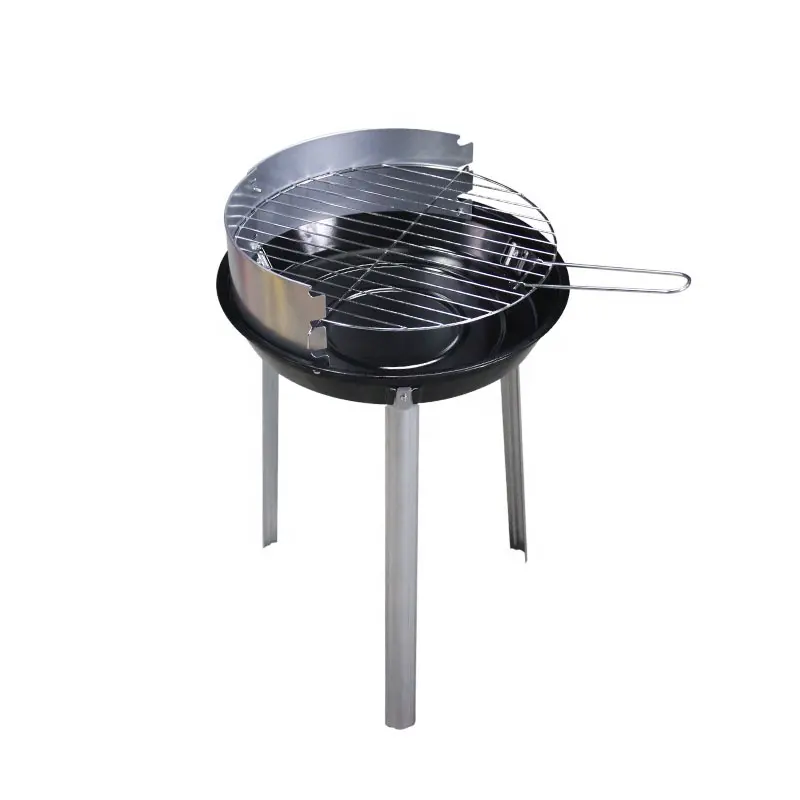 Gril à charbon de bois simple gril à viande extérieur Barbecue outil fournitures Portable pas cher barbecues