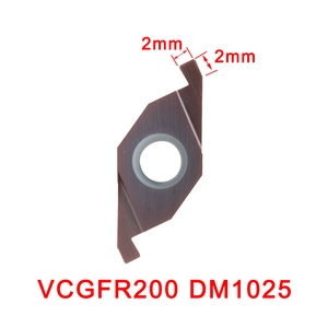 Herramientas de torno de alta precisión, ranuras de sellado, insertos de ranurado de carburo con ranura de cara final, Herramientas CNC personalizadas - Product Image 4