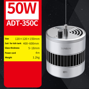 SUNSUN ADT ซีรี่ส์โคมไฟตู้ปลา LED,ไฟ LED ทรงท่อสามารถปรับโคมไฟให้เข้ากับตู้ปลาได้ด้วยแสงสาหร่ายเต็มสเปกตรัม - Product Image 4