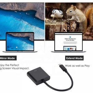 Adaptador convertidor de cable de vídeo tipo C 31 tipo C, USB-C macho a VGA hembra - Product Image 4