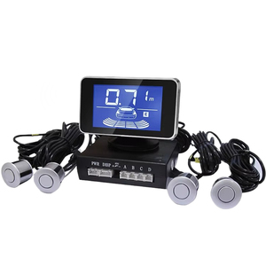 Car 4 radar <strong>Sensor</strong> OSD Display <strong>LCD</strong> Parking <strong>System</strong> for <strong>Reverse</strong> Backup Safe Parking Aid - Product Image 1
