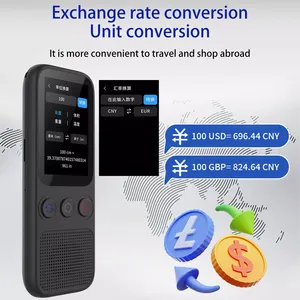 S80 Smart Translator Echtzeit-Zweiwege 138 Sprachen Sofortige genaue Wort-/Online-/Offline-/AI-/Sprach übersetzung für Unternehmen - Product Image 3