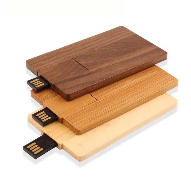 Ahşap bambu usb bellek çubuğu usb kalem sürücü usb flash sürücü depolama için promosyon hediye