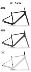 Chất Lượng Cao Đĩa Phanh Thru-Trục <span class=keywords><strong>Carbon</strong></span> Đường Khung 700C Bền Cho Off-Road Sỏi Xe Đạp - Product Image 5