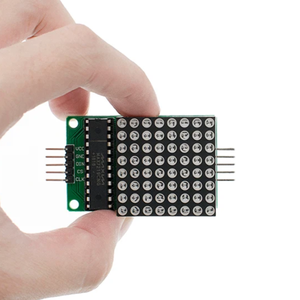 MAX7219 8*8-Punktmatrix-LED-Anzeige MCU-Mikrocontroller-Modul Anzeige steuer modul 5V