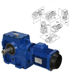 机械传动减速器用S系列设计螺旋蜗杆齿轮箱 - Product Image 2
