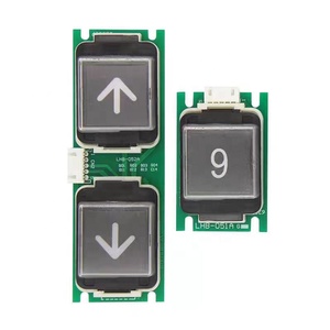 Кнопочный выключатель LHB-051A лифта Mitsubishi G02 COP LOP HOP детали лифта кнопка лифта - Product Image 4