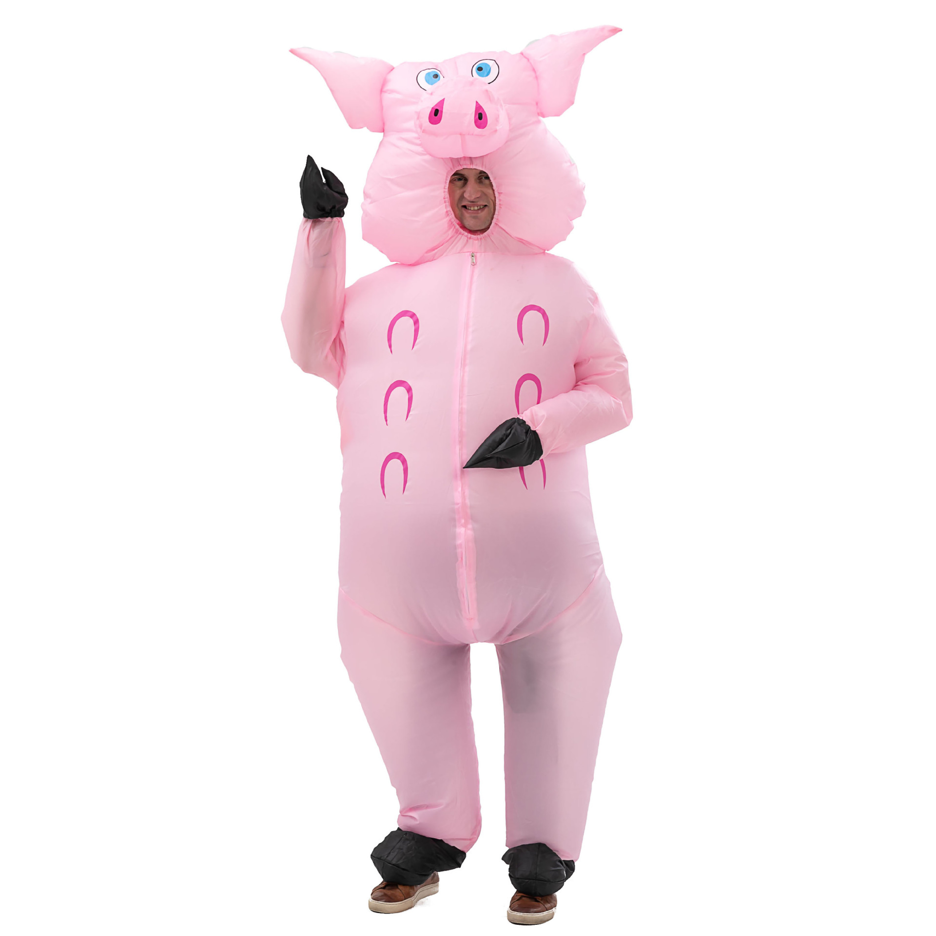 Pink Inflatable Pig