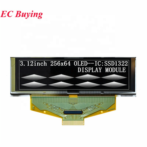 3.12 "3.12 pollici OLED Display modulo 256x64 schermo nudo risoluzione 256*64 SSD1322 interfaccia parallela SPI per Arduino - Product Image 4
