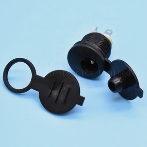 Dc-022 yüksek akım güç dönüşüm Dc022 3.5x1.35mm 3 Pins bağlantı soketi 35135 yuvarlak kafa DC022 DC Jack - Product Image 5