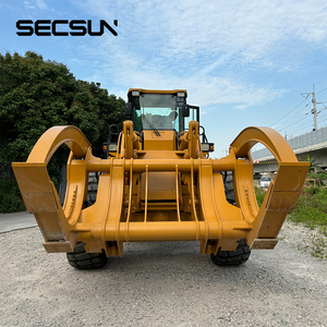 Cargador de madera de bosque de 12 toneladas y 15 toneladas, cargador de ruedas de remolque de troncos pesados para componentes de núcleo de aserradero agrícola, incluido el motor del motor - Product Image 5