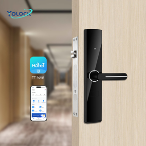 IC kart otel kapı kilidi Ttlock uyumlu Tuya APP güvenli giriş için kablosuz kontrol akıllı anahtar kartı - Product Image 2