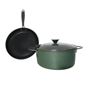 Hifacer High Quality Non-Stick 7Pcs Aluminized Steel Cookware <strong>Set</strong> for Home Cooking - Product Image 5