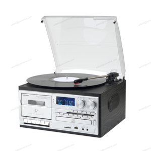 多機能テクニクスターンテーブルFmラジオ内蔵スピーカービニールレコードDjUsbレコードターンテーブルプロフェッショナルプレーヤー - Product Image 3