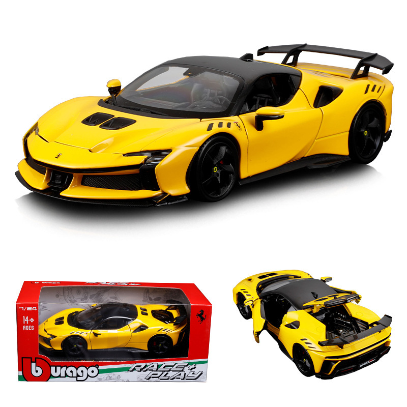 124 ferrari sf90 xx jaune