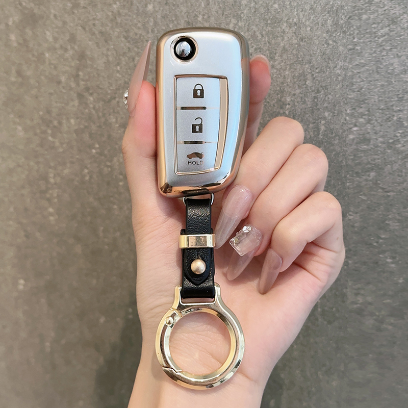 3A Button Gray+Key Ring
