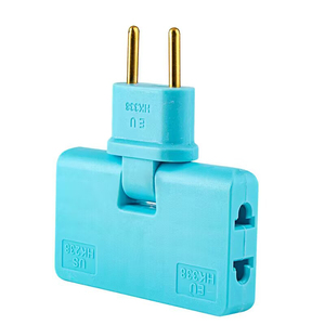 Nuevo convertidor de enchufe giratorio Eu uno en tres enchufe de extensión de 180 grados enchufe múltiple Mini adaptador de salida inalámbrico Delgado Luz - Product Image 5