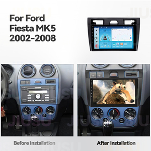 Android 12 Car Radio GPS DVD Player Stereo Multimedia Audio System for Ford <strong>Fiesta</strong> MK5 MK VI 5 2002-2008 with Carplay DSP DAB - Product Image 5