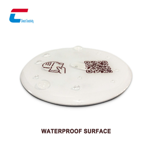 Round Shape 50mm 80mm 100mm Waterproof Nfc Menu Tag Epoxy Nfc Card with Back Adhesive - Product Image 6