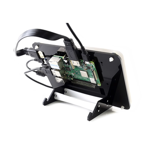 Raspberry PI 4 Typ B Display 7 "Touchscreen-IPS-Bildschirm mit Schwarzweiß abdeckung - Product Image 5